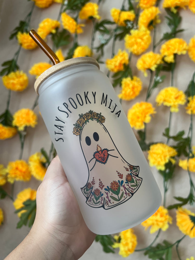 Stay spooky mija 16 oz cup
