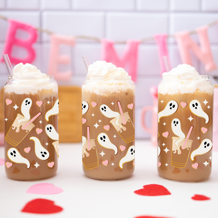 Ghost Latte 16 oz Cup