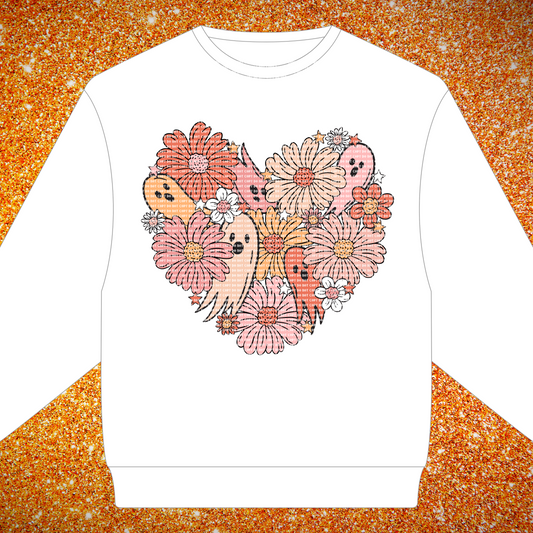 Halloween heart tshirt Transfer - ss