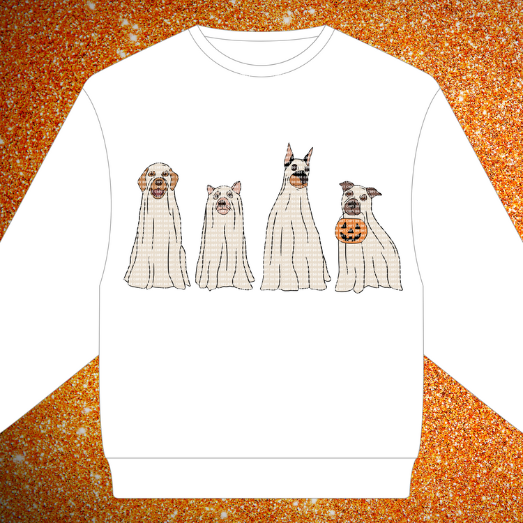 Spooky pups HTV Transfer