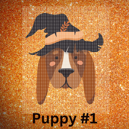 Halloween Puppy tshirt Transfer - ss