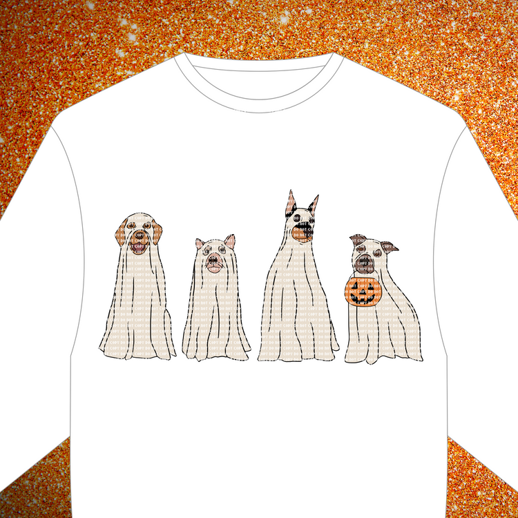 Spooky pups HTV Transfer