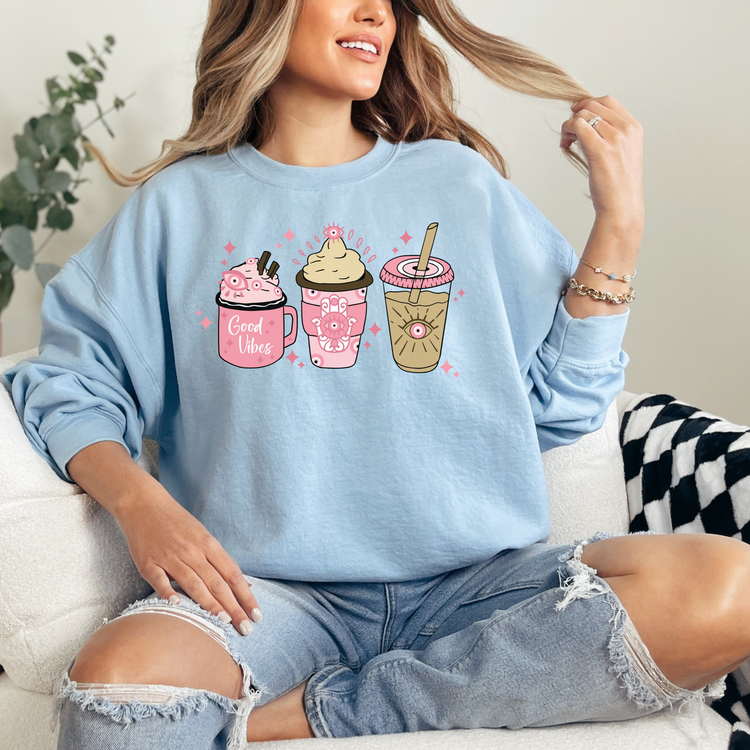 Evil Eye drinks crewneck