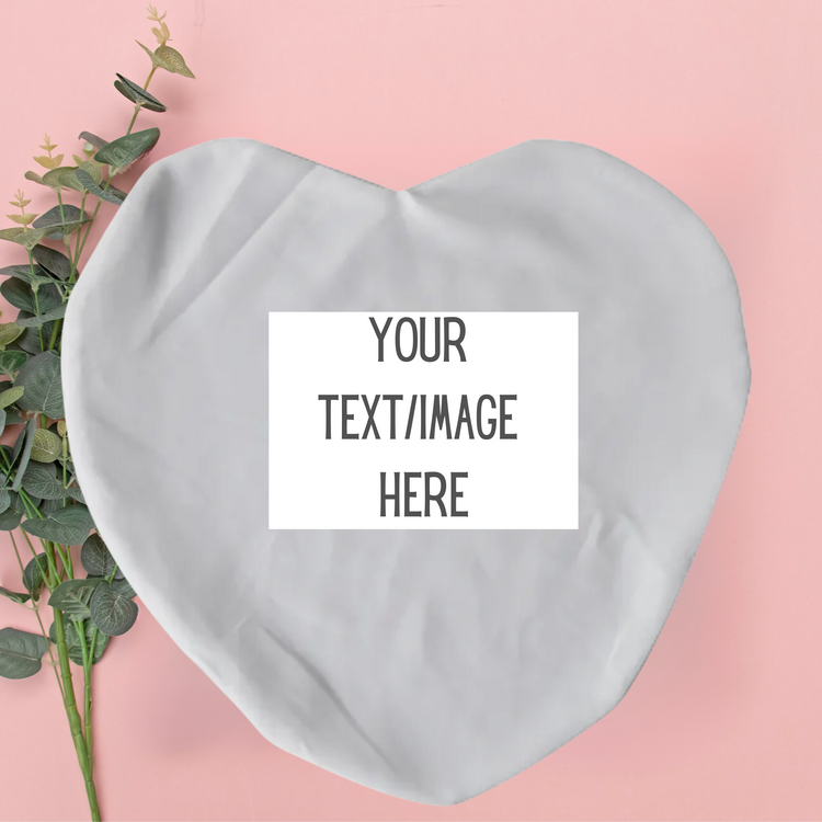 Custom Heart Pillow cover