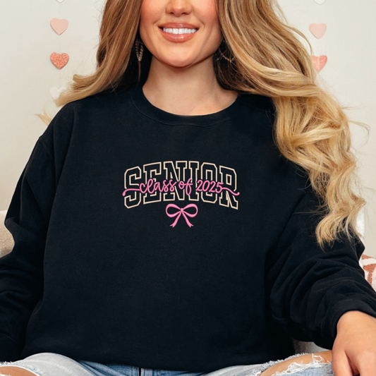 Senior 2025 Embroidery Crewneck