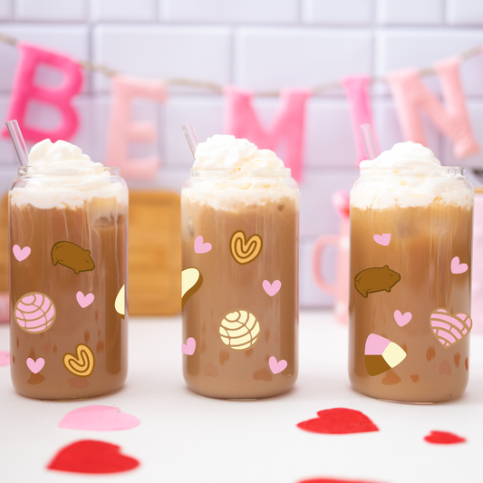 Pan dulce 16 oz clear cup