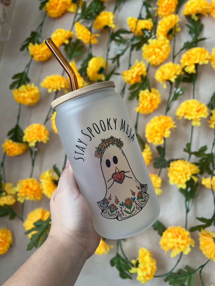 Stay spooky mija 16 oz cup