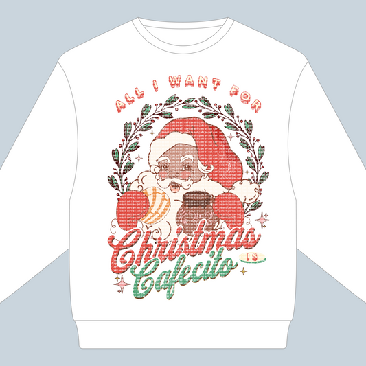 Christmas Cafecito - transfer