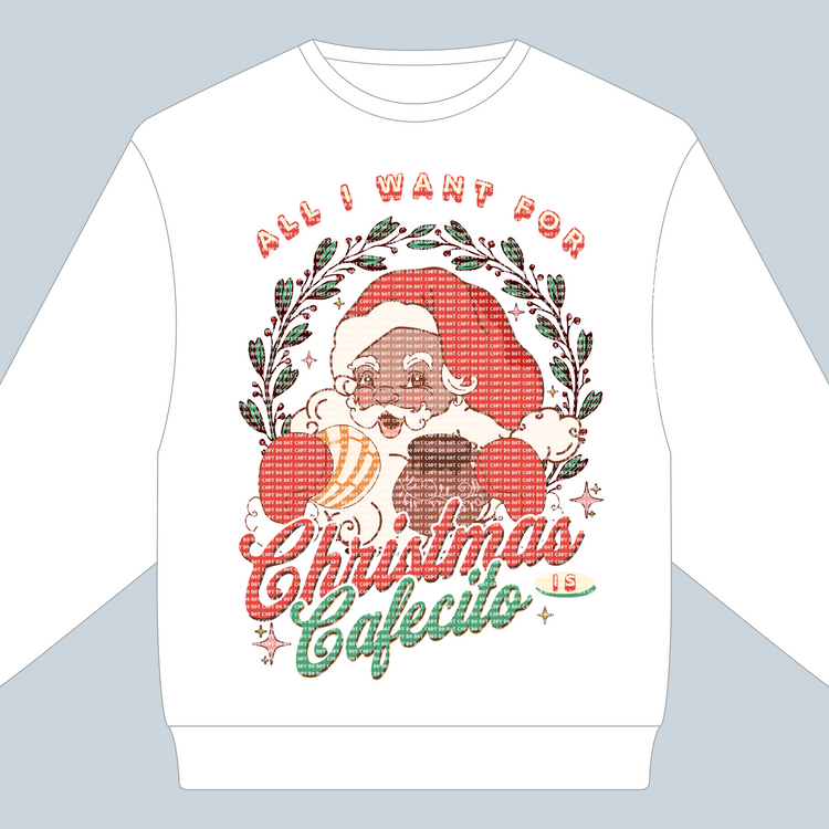 Christmas Cafecito - transfer