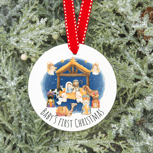 Nativity Custom Ornament