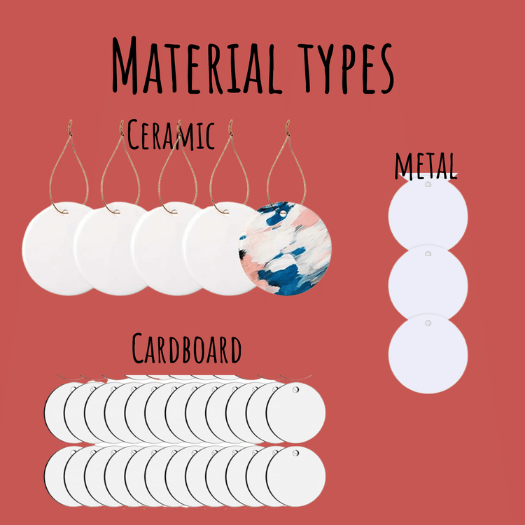Bunny Christmas Custom Ornament