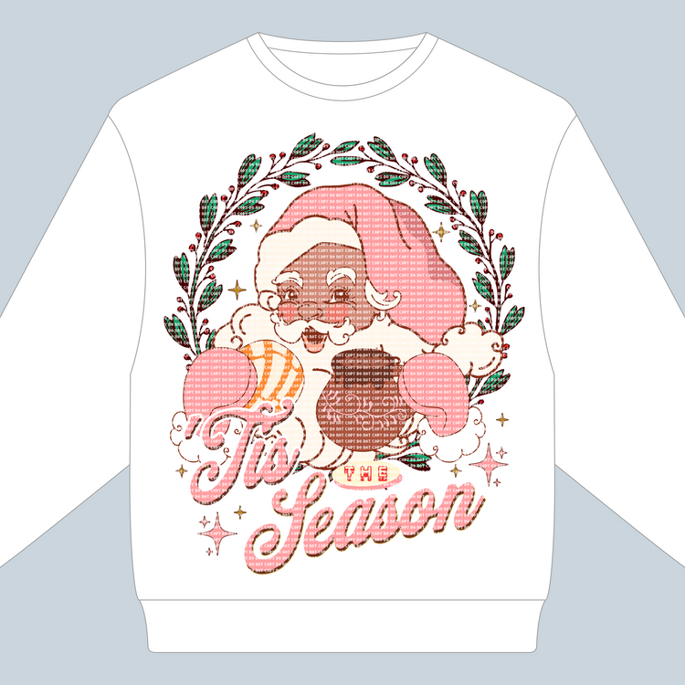 Tis the season pink - transfer
