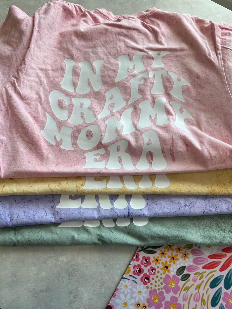 Crafty Mommy Era tshirt