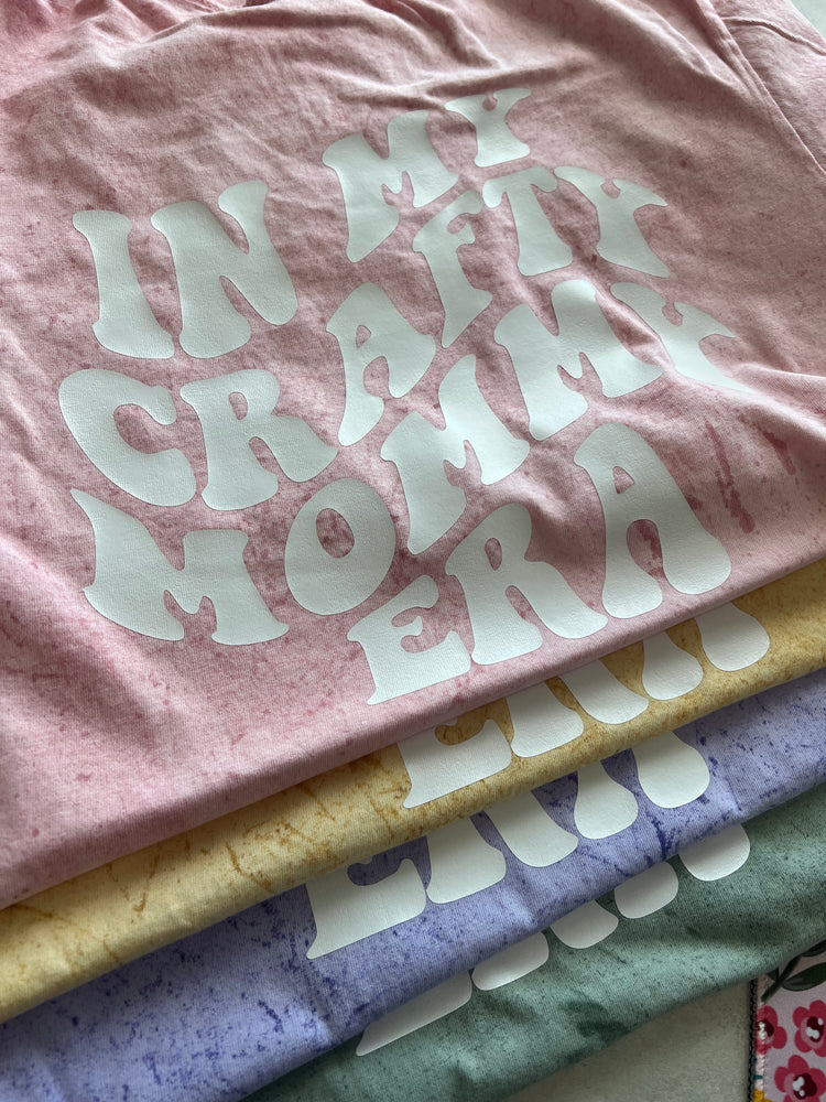 Crafty Mommy Era tshirt