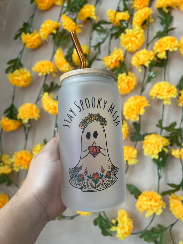 Stay spooky mija 16 oz cup