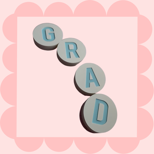 3D Printed Letter beads