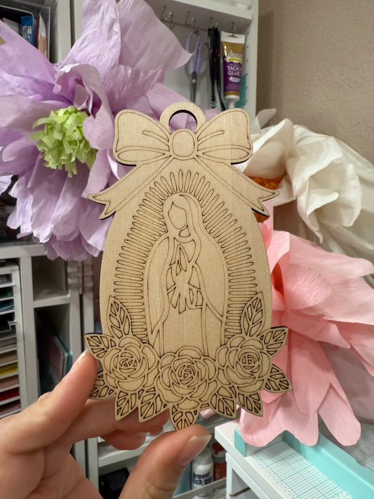 Wooden Virgencita