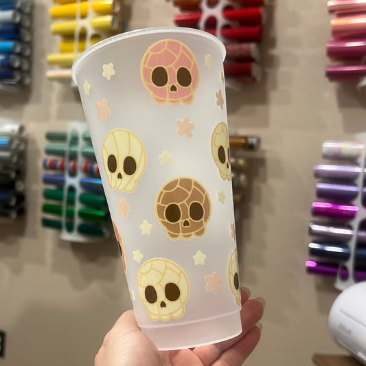 Sugar Skull 24 oz cup