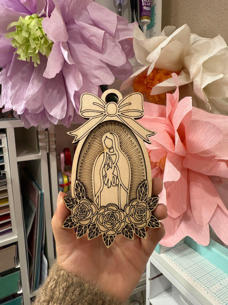 Wooden Virgencita
