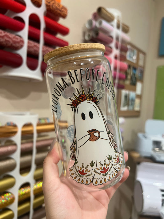 Llorona 16 oz cup wrap