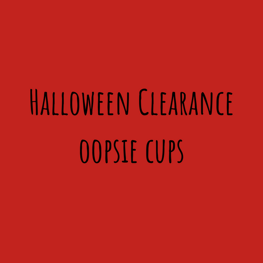 Oopsie 4 Cups - Grab box- Halloween