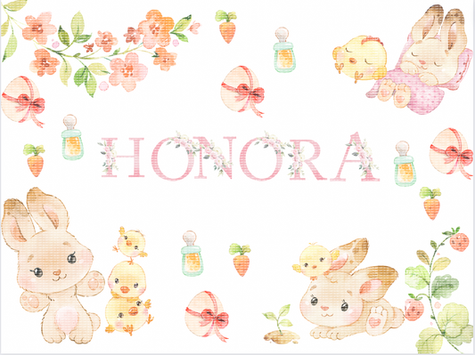 Bunny Custom blanket