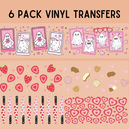 Valentine's Day Vinyl Transfers Bundle – Limited Time Only!