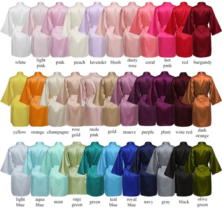 Custom Silk robe