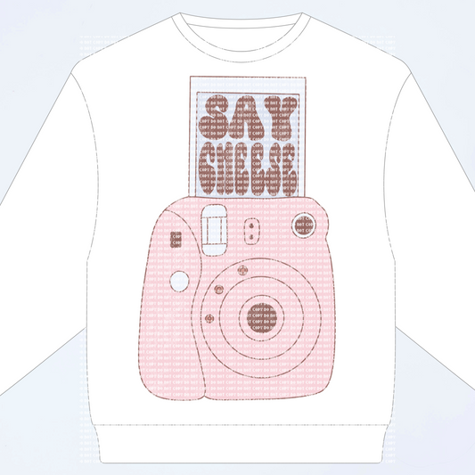 Say Cheese HTV transfer