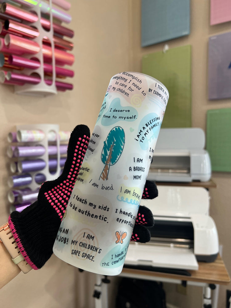 Mom Affirmation 25 oz FROSTED Cup