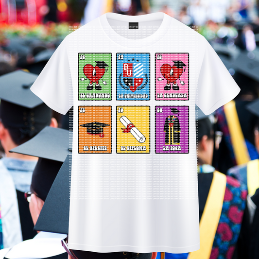 BB Loteria Graduation HTV Transfer