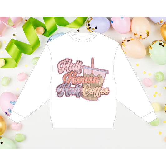 Half human half coffee transfer - MDT