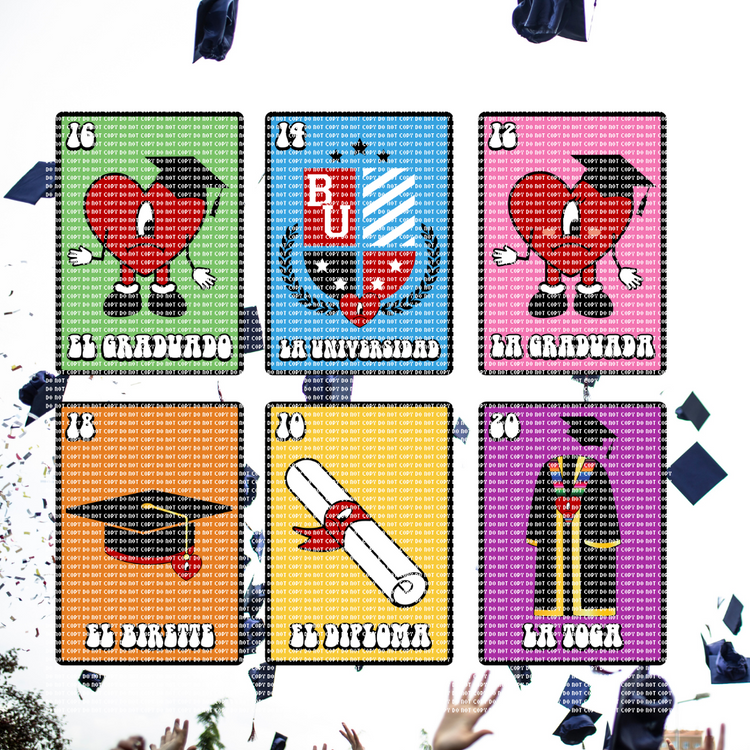 BB Loteria Graduation HTV Transfer