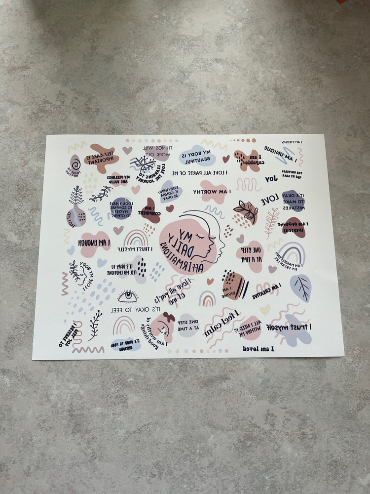 Affirmation - Sublimation Transfer
