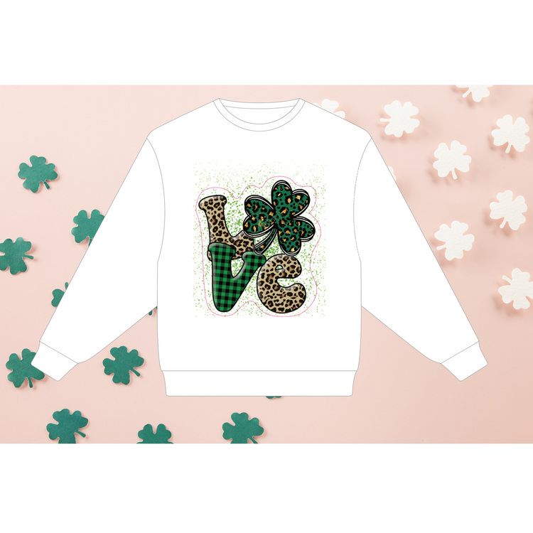 St. Patricks LOVE Transfer