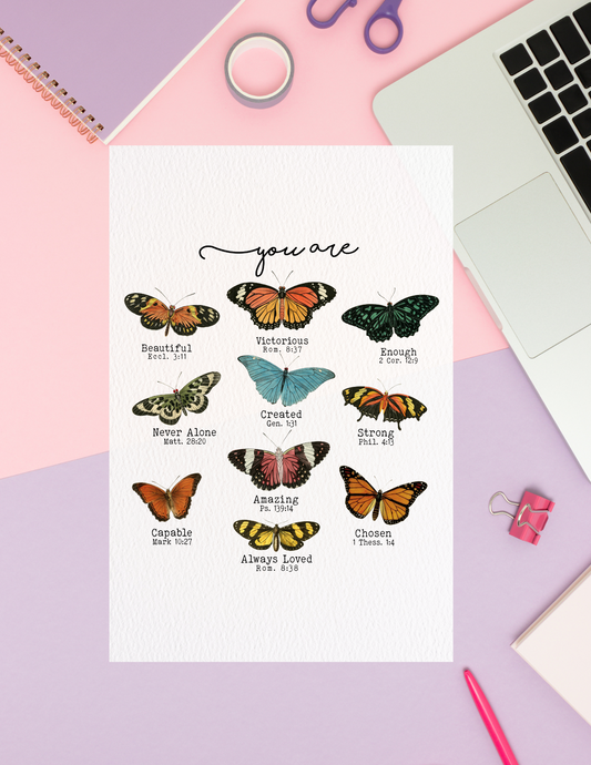 Butterfly - Sublimation Transfer