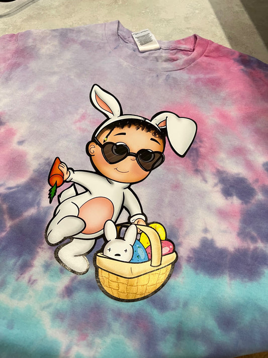 Easter Tie dye shirt KIDS sizes