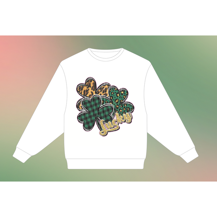 Lucky Triple Clovers Transfer SP