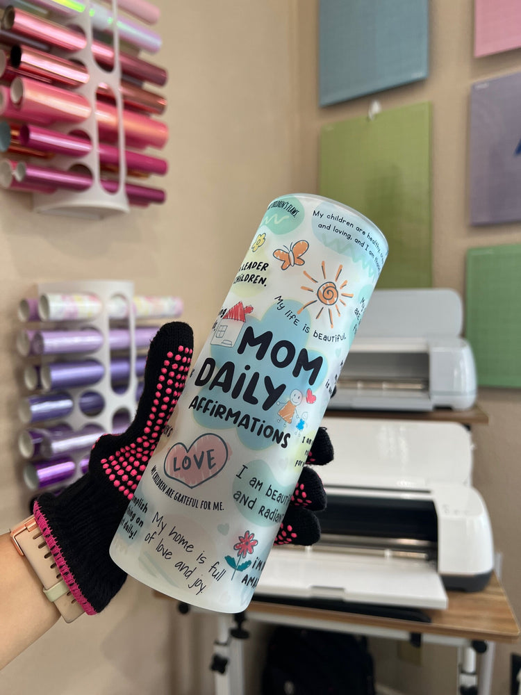 Mom Affirmation 25 oz FROSTED Cup