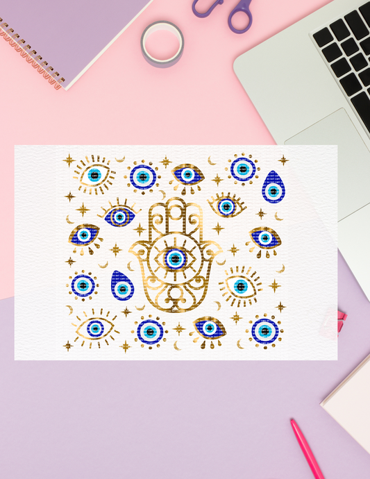 Evil eye - Sublimation Transfer
