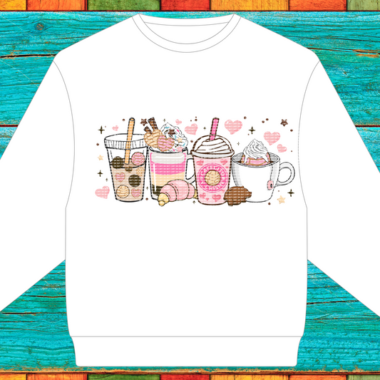 Cafecito y Chisme Can Glass - DTF Transfer