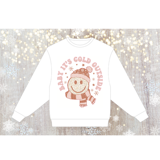 Baby its Cold Outside- HTV transfer