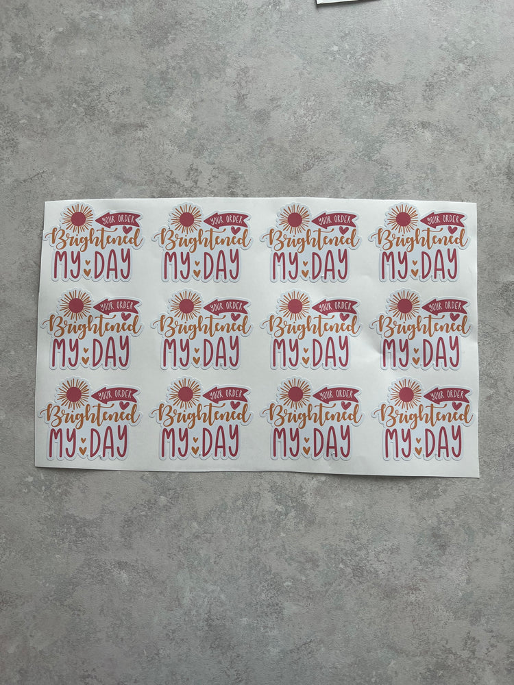 My day stickers