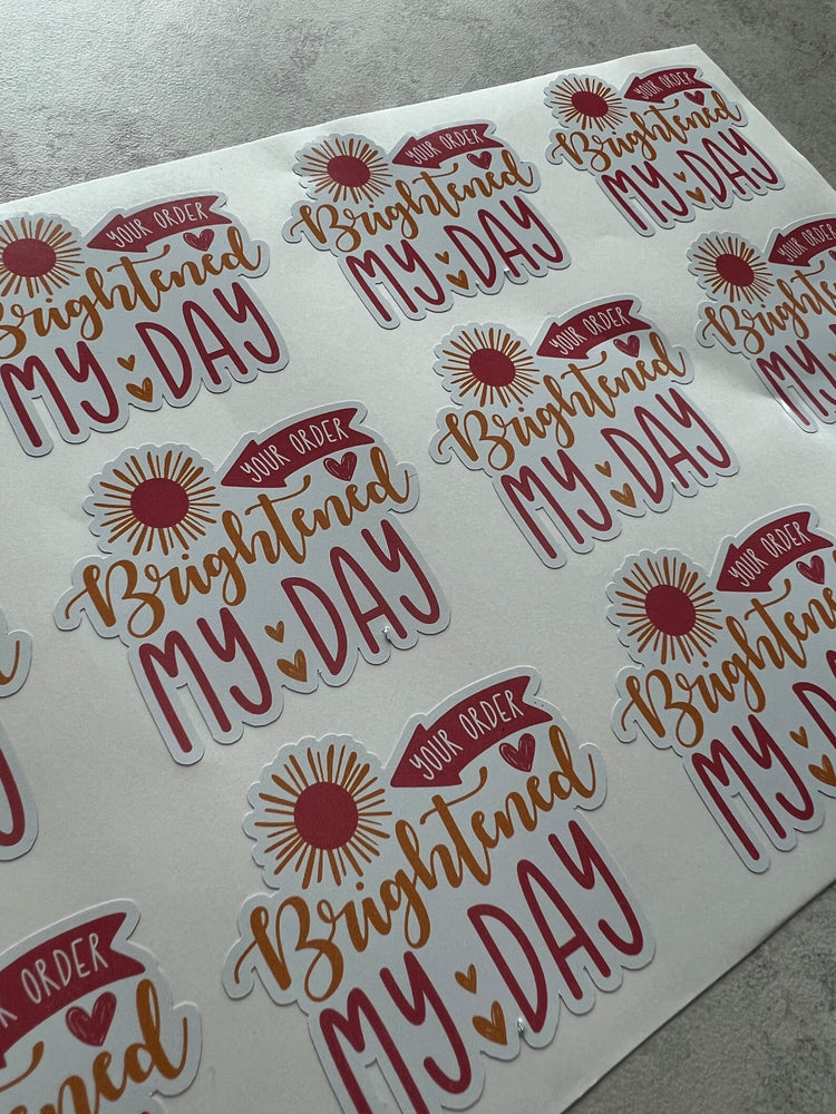 My day stickers