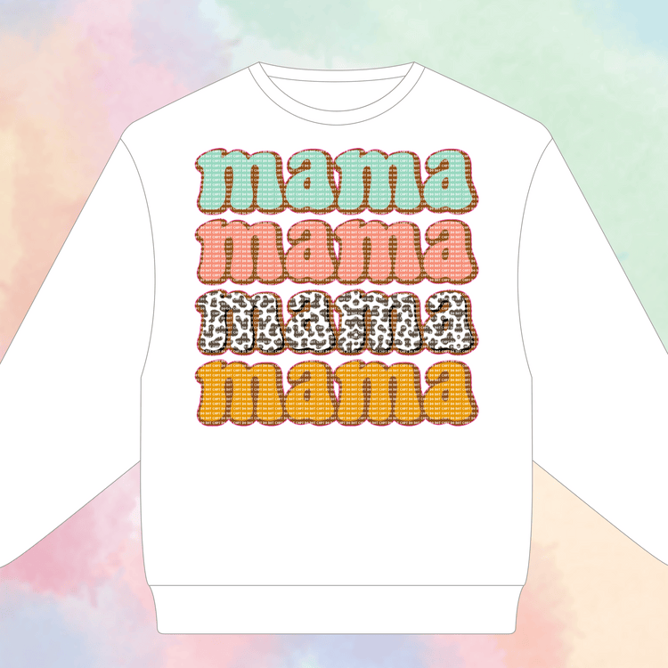 Mama x4 - HTV Transfer