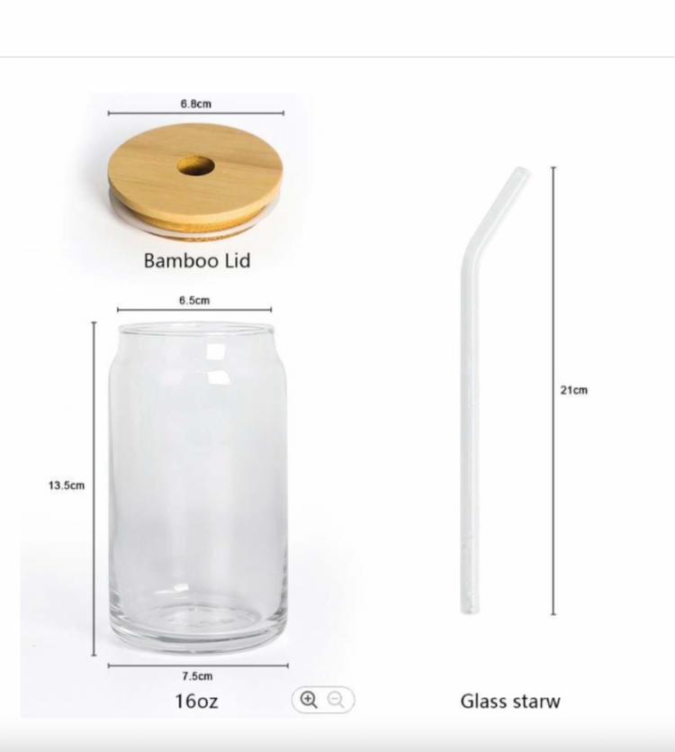 16 oz Glass cans