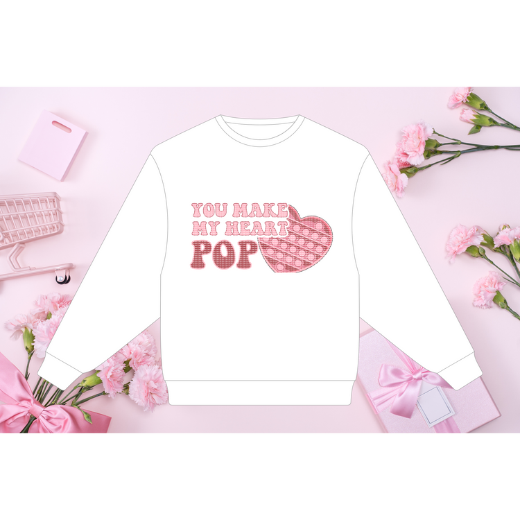 Heart Pop HTV Transfer