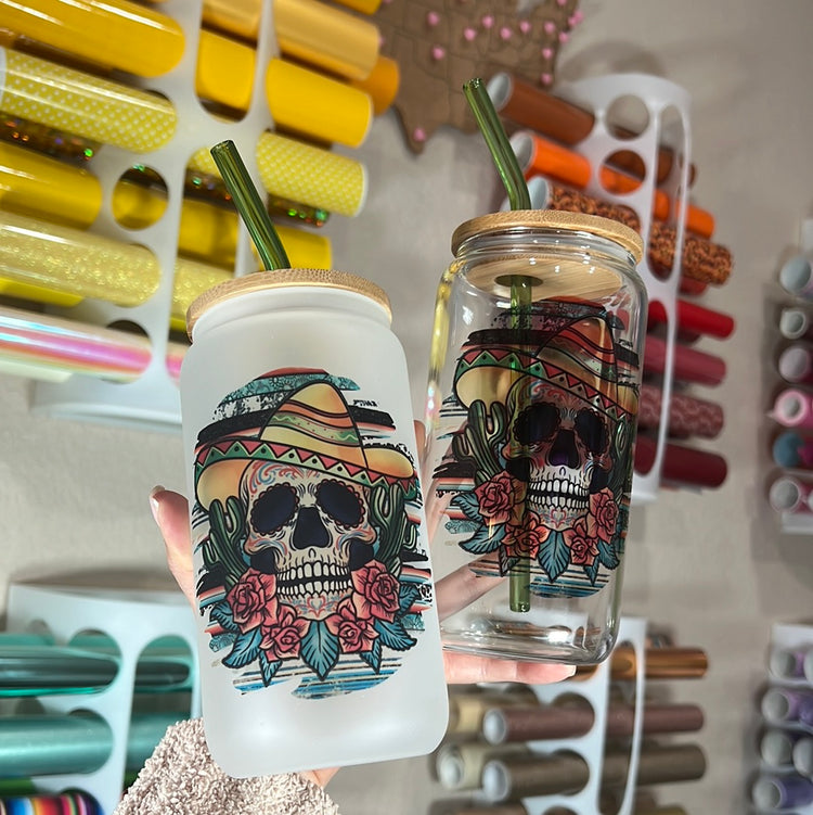 Hat calavera 16 oz cup