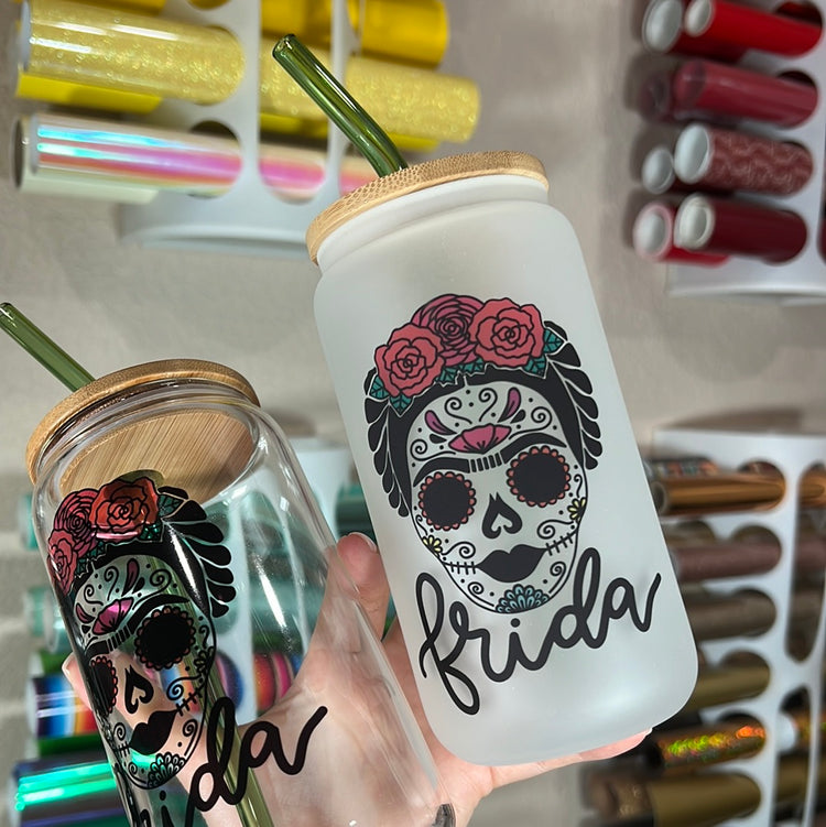 Frida calavera 16 oz cup