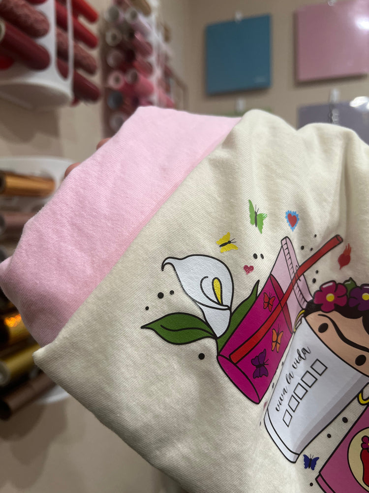 Pink drinks tshirt